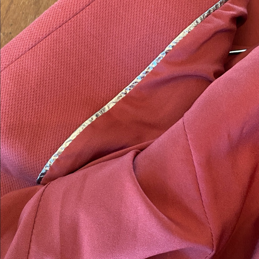 WHBM rust colored stretch blazer - image 7